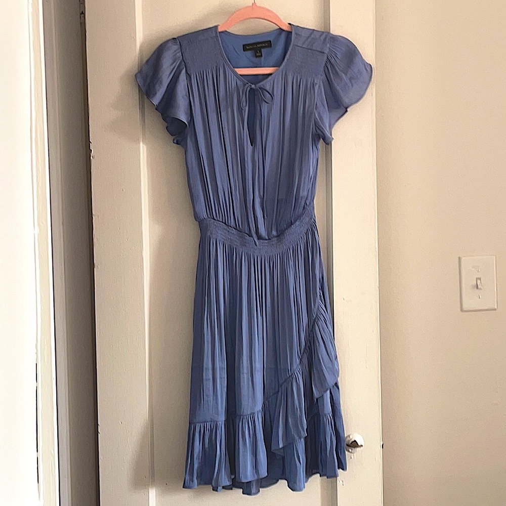 Banana Republic Flowy Tie-Front Dress (NWOT)